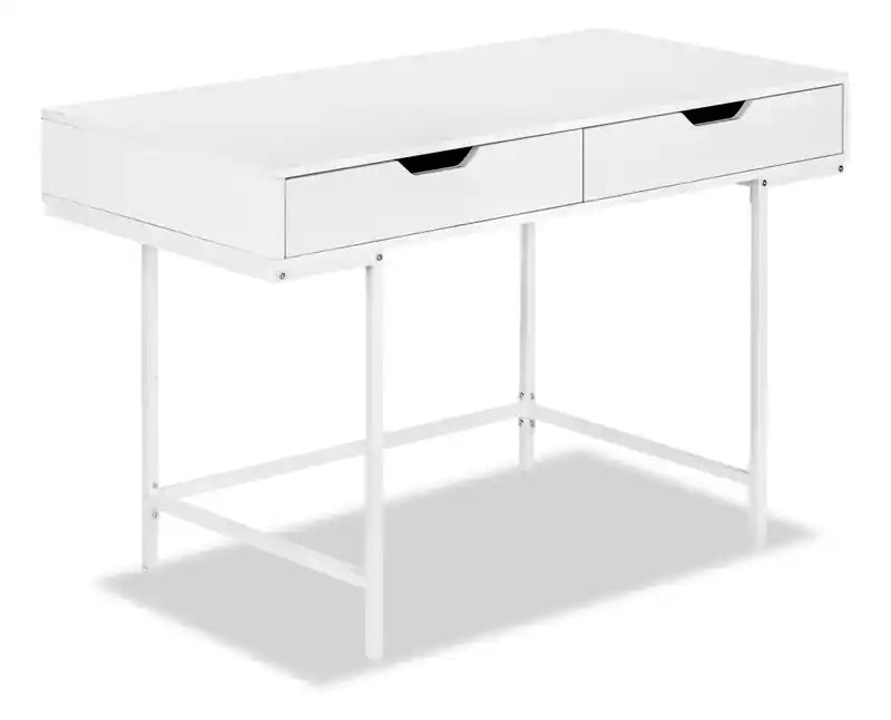 Butler 47.25 Office Desk with 2-Drawers