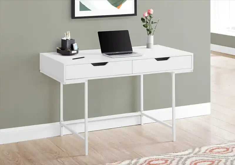 47.25 Office Desk with 2-Drawers