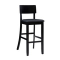 Torino Faux Leather Contemporary Barstool