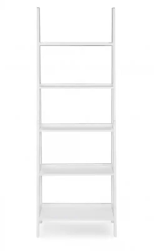 Ladder Bookcase - White