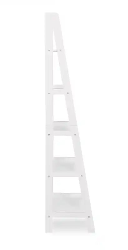 Ladder Bookcase - White