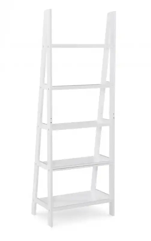 Ladder Bookcase - White