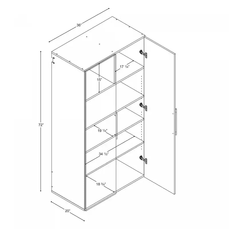 36-inch Storage Cabinet
