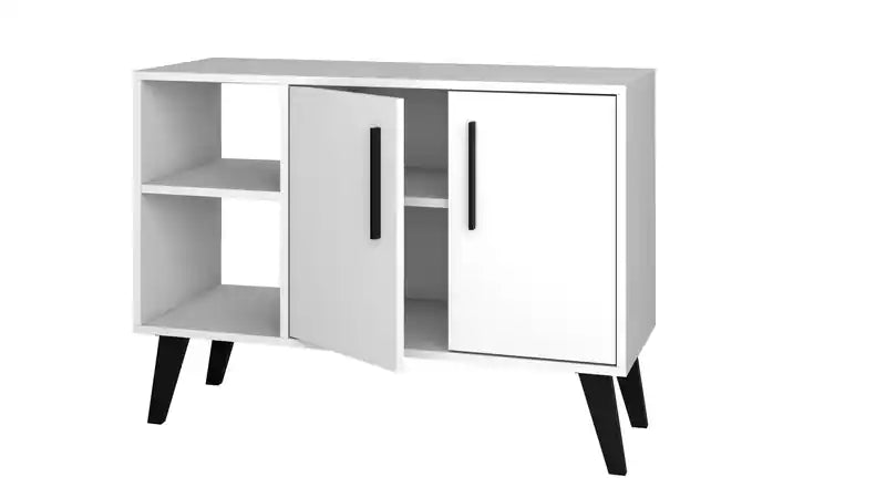 Modern 35.43 Sideboard with 4 Shelves