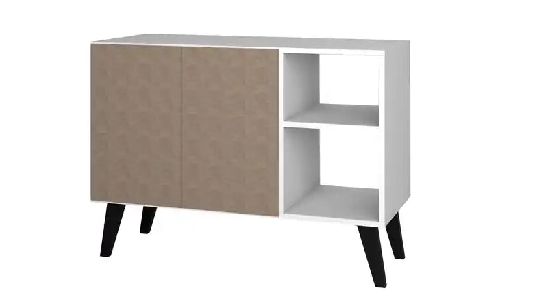 Modern 35.43 Sideboard with 4 Shelves