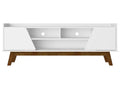 Manhattan Comfort Mid-Century Modern Marcus 62.99 TV Stand with Solid Wood Legs
