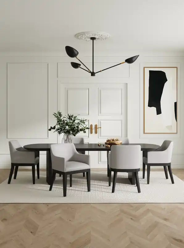Modern Faux Leather Dining Chair