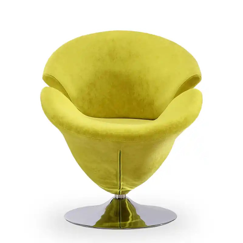 Velvet Swivel Accent Chair