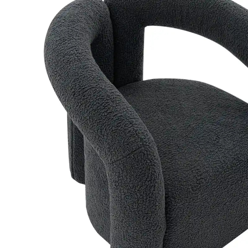 Modern Chenille Accent Chair