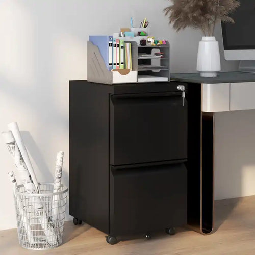 2-drawer Vertical Filing Cabinet For A4