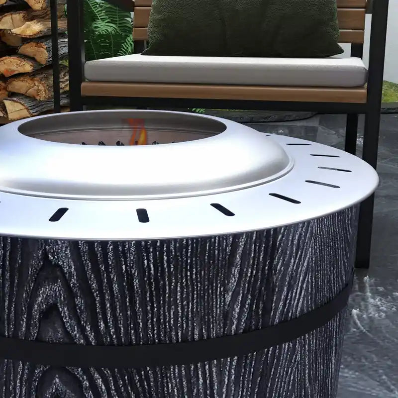 Smokeless Wood-Burning Fire Pit, 20"