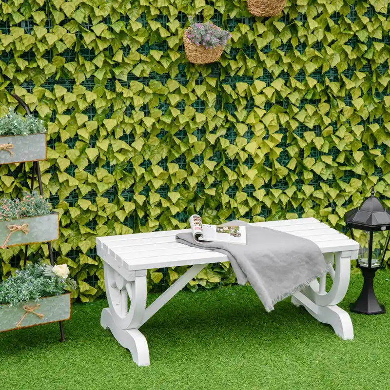 Rustic Wood Outdoor Bench, Bench For 2-person