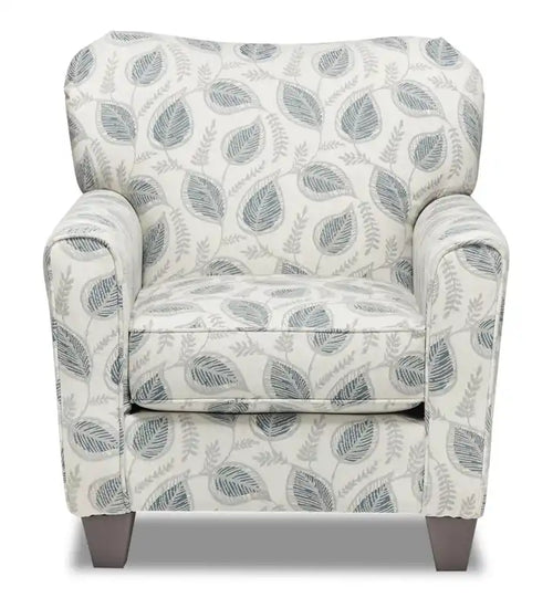 34 Chenille Fabric Accent Chair with Arms